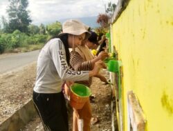 SMPN 5 Lamala Gotong Royong Sambut HUT RI ke-80 dan Lomba 9K