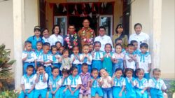 Tim Penilai 9K Kunjungi TK Fajar Pengharapan di Simpang Raya