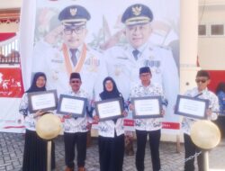 HUT RI ke-80, Bupati Banggai Serahkan Penghargaan Lomba 9K dan GSS