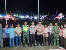 Kemah Prestasi I Kwartir Ranting Lobu Resmi Ditutup oleh Kamabiran