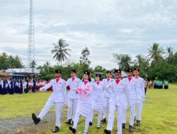 Upacara Peringatan Hari Pahlawan di Desa Piondo Berlangsung Khidmat