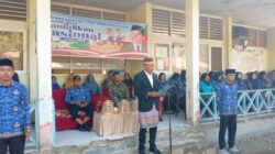 Upacara Bendera Peringatan Hardiknas 2026 di Kecamatan Lobu Berlangsung Khidmat