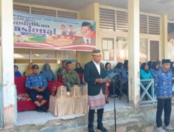 Upacara Bendera Peringatan Hardiknas 2026 di Kecamatan Lobu Berlangsung Khidmat